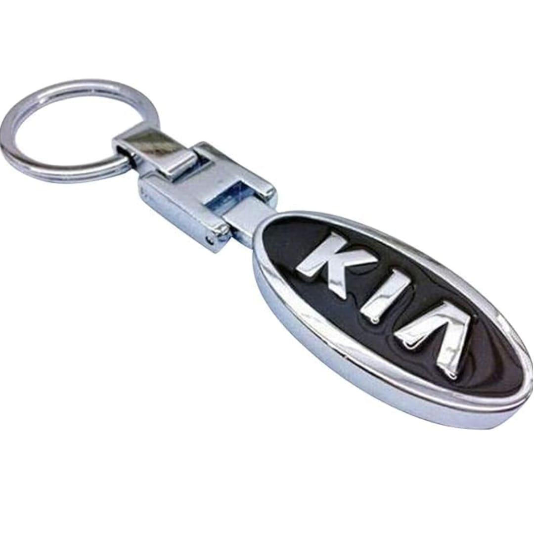 Metal car logo keychain