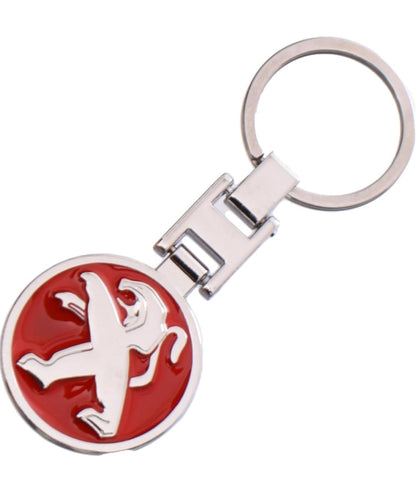 Metal car logo keychain